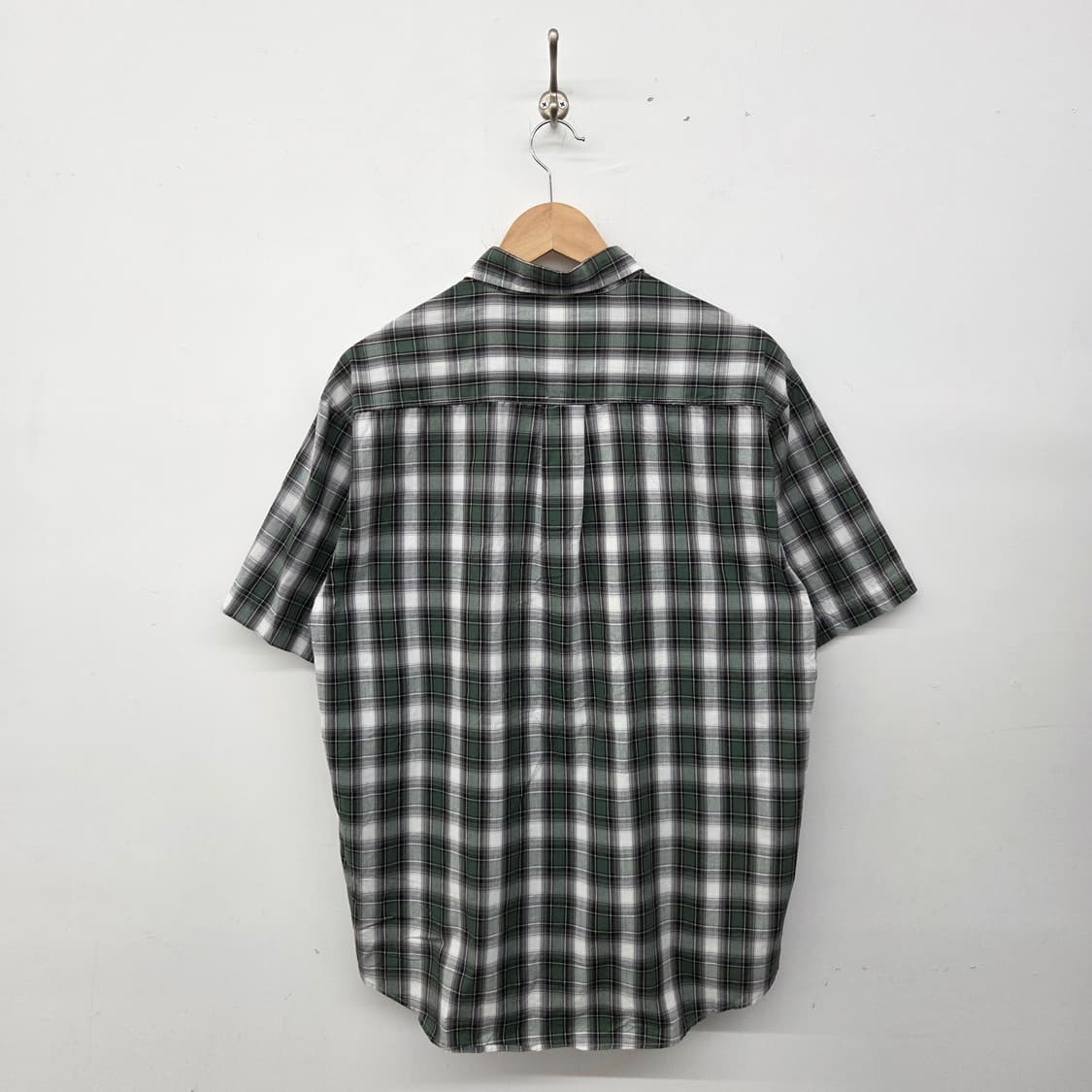 폴로 랄프로렌 체크 반팔 셔츠 남L 상품이미지5