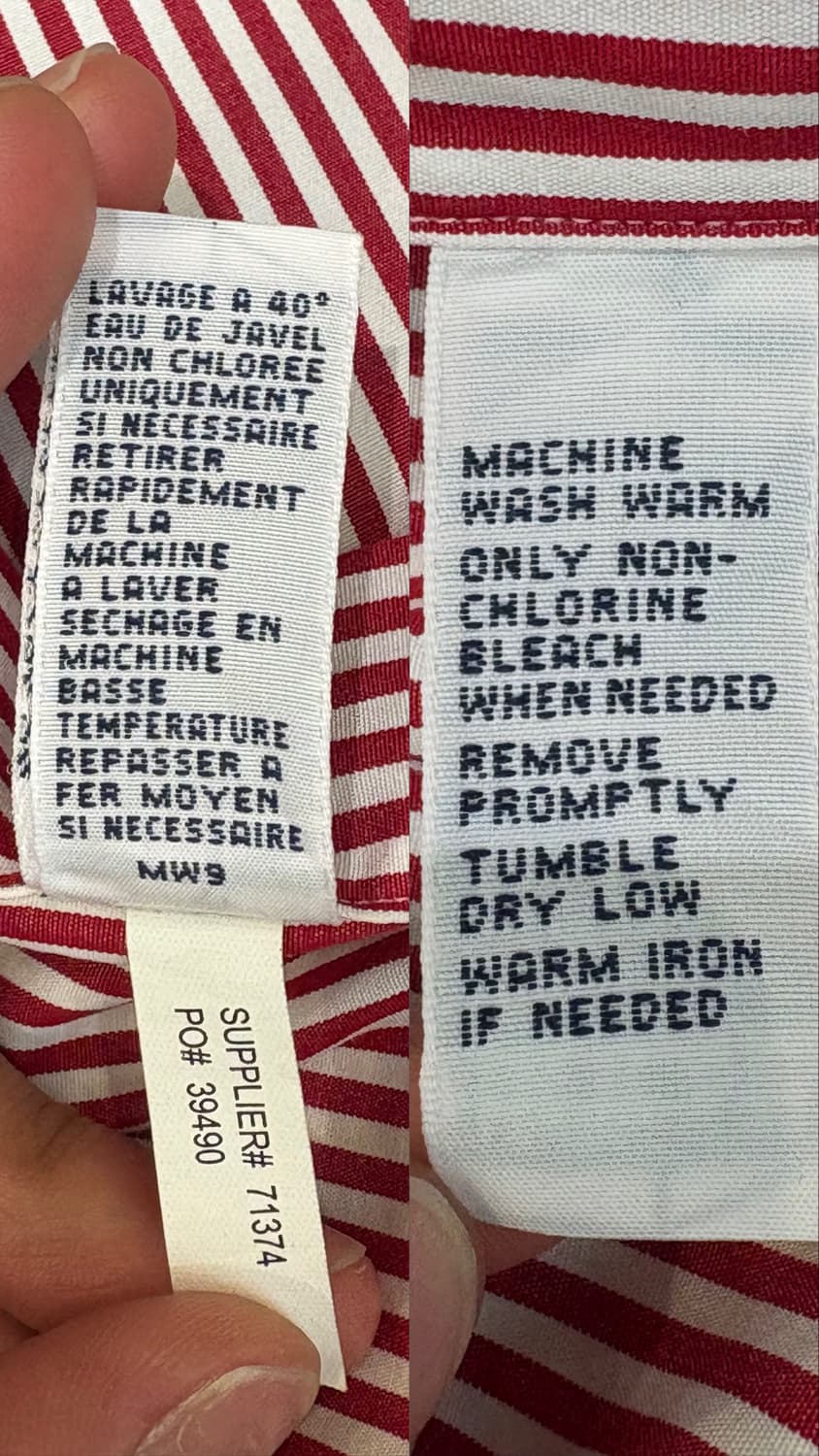 폴로 랄프로렌 클래식 핏 스트라이프 셔츠 상품이미지10