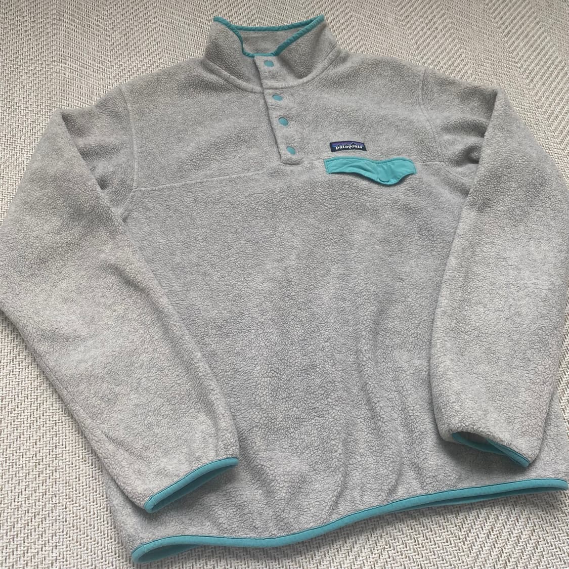 파타고니아 신칠라 풀오버 오트밀/민트 우먼 S 상품이미지3