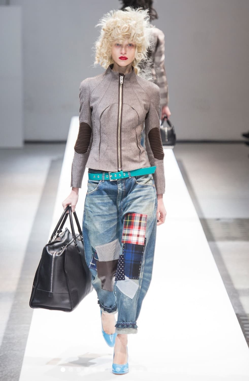 준야와타나베 13AW 컬렉션 에나멜 벨트 상품이미지1