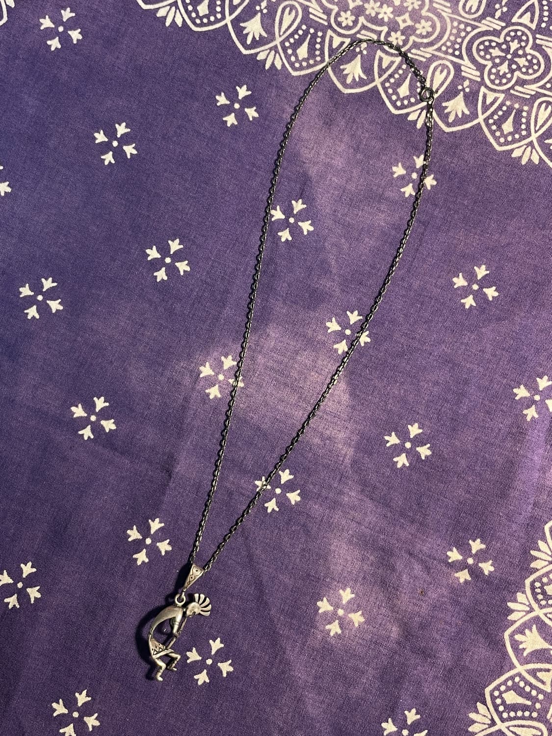  Vintage Silver Kokopelli Necklace 상품이미지4