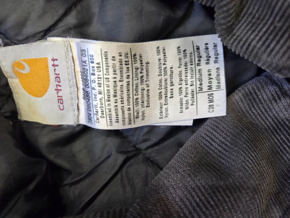 00s 칼하트 c26 mos 워크 자켓 상품이미지9