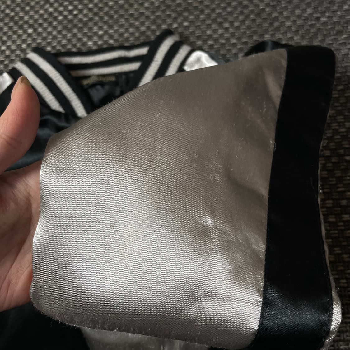 JPN 키즈 블랙 드래곤 스카쟌 블루종 자켓 120 상품이미지4