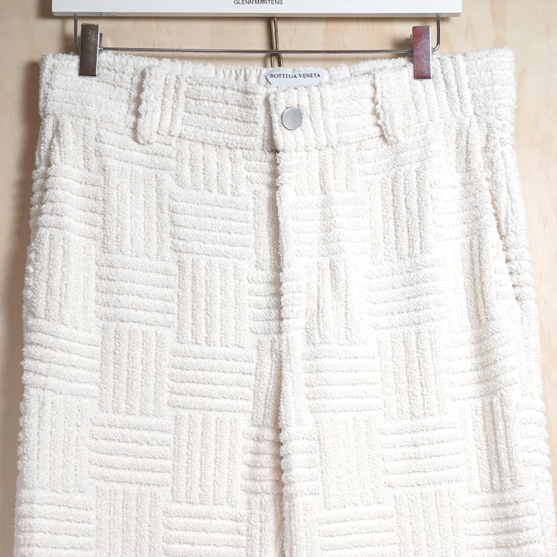 보테가베네타 코튼 테리 자카드 팬츠 상품이미지1