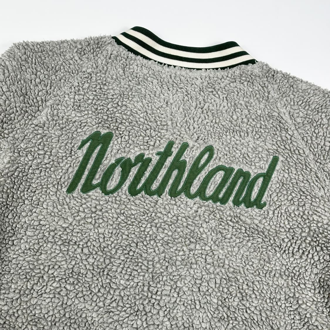 챔피온 재팬 차콜 버튼 후리스 자켓 (L) 상품이미지9