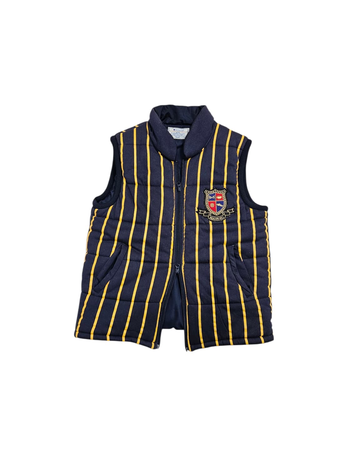 챔피온 스트라이프 패딩 조끼 상품이미지1