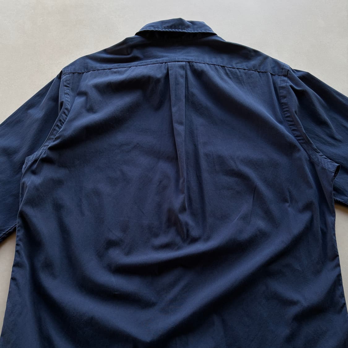 [M]폴로 랄프로렌 큐알정품 클래식핏 포플린 네이비 셔츠 상품이미지7