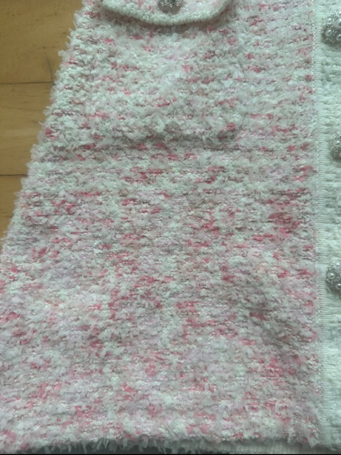 셀프포트레이트 트위드 반팔원피스 상품이미지7