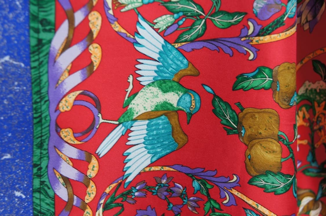 에르메스 정품 실크 스카프 카레 PIERRES 상품이미지4