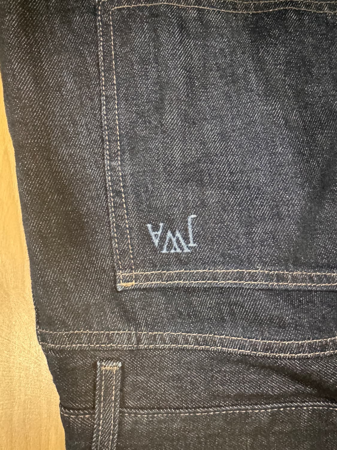 2개 유니클로 x JWA 스트레이트진 진청,중청 데님 2개 팝니다 상품이미지5