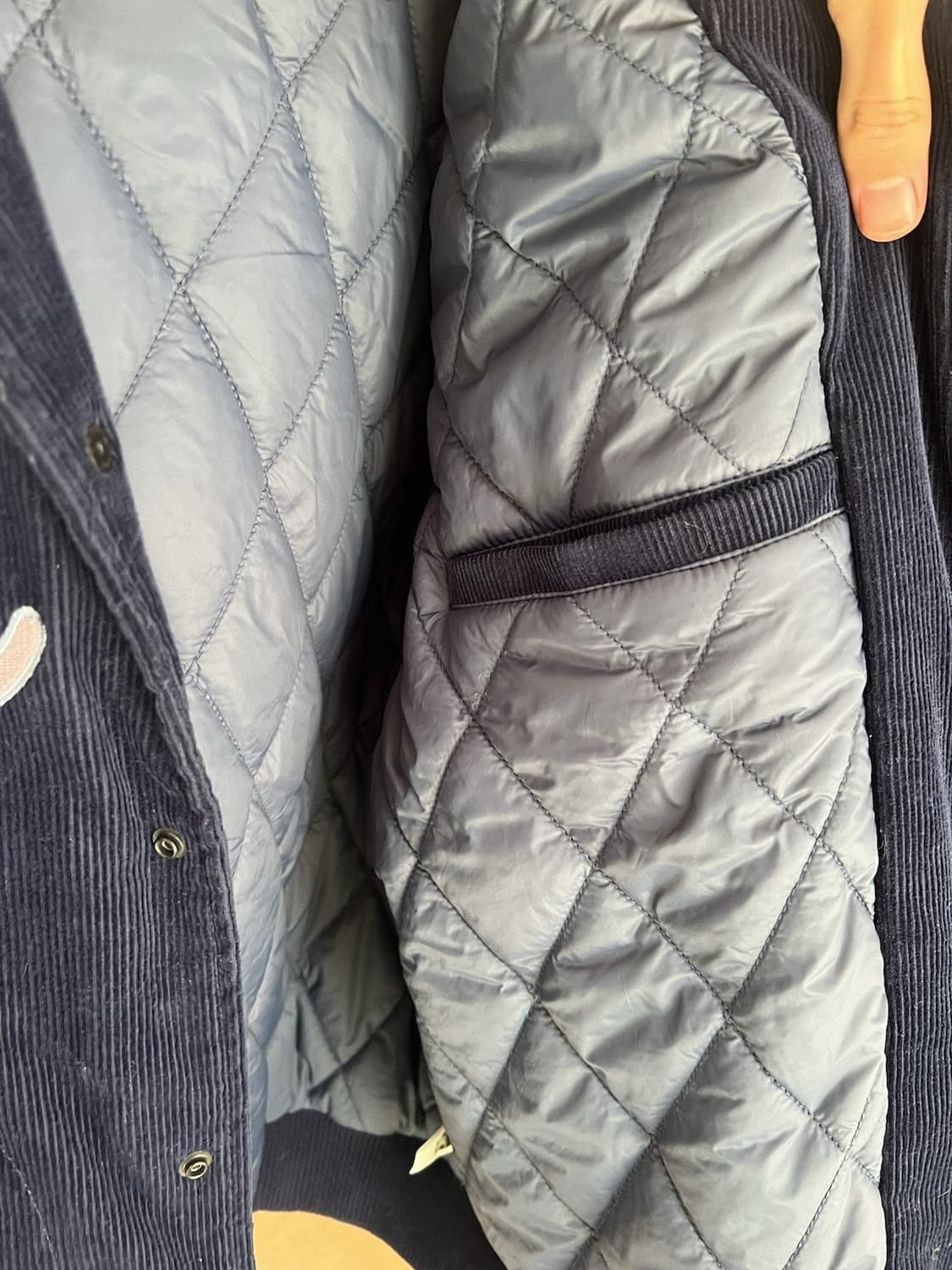 팔라스 더블 드래곤 투어 자켓 네이비 상품이미지4