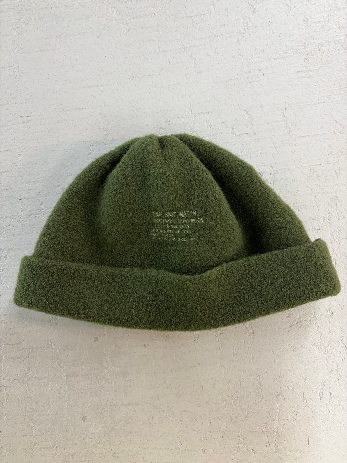 N.Hoolywood Khaki Wool Beanie 상품이미지2