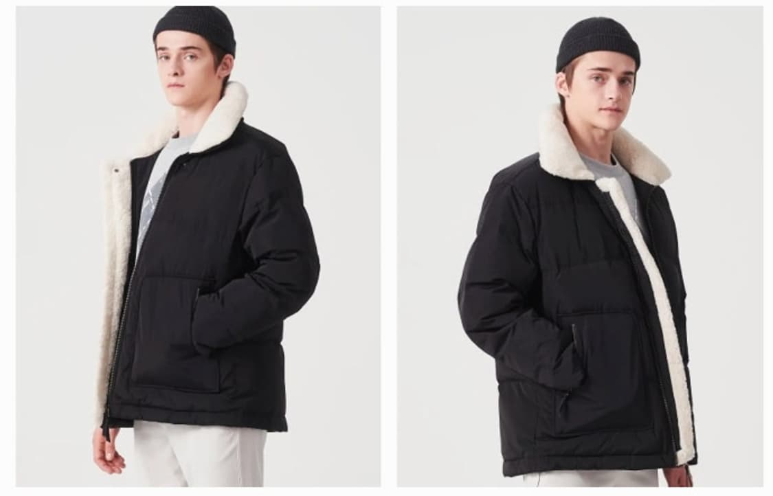 빈폴 / 양털 카라 패딩, 남성 패딩 / 105 상품이미지9
