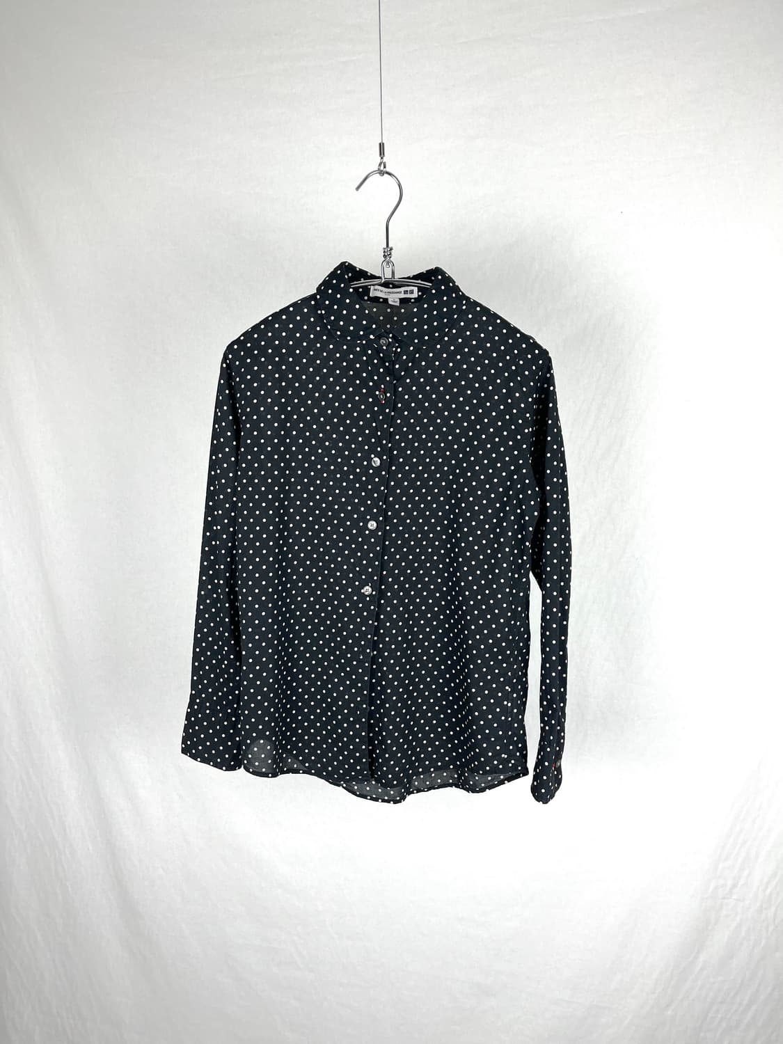 Uniqlo X INES LA FRESSANGE 도트 셔츠  상품이미지1