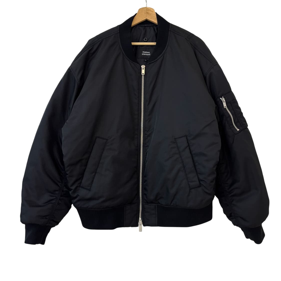 무신사스탠다드 오버사이즈 디테처블 ma1 상품이미지1