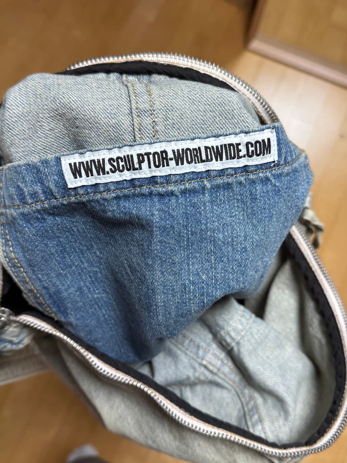 스컬프터 데님 더플 백 상품이미지5