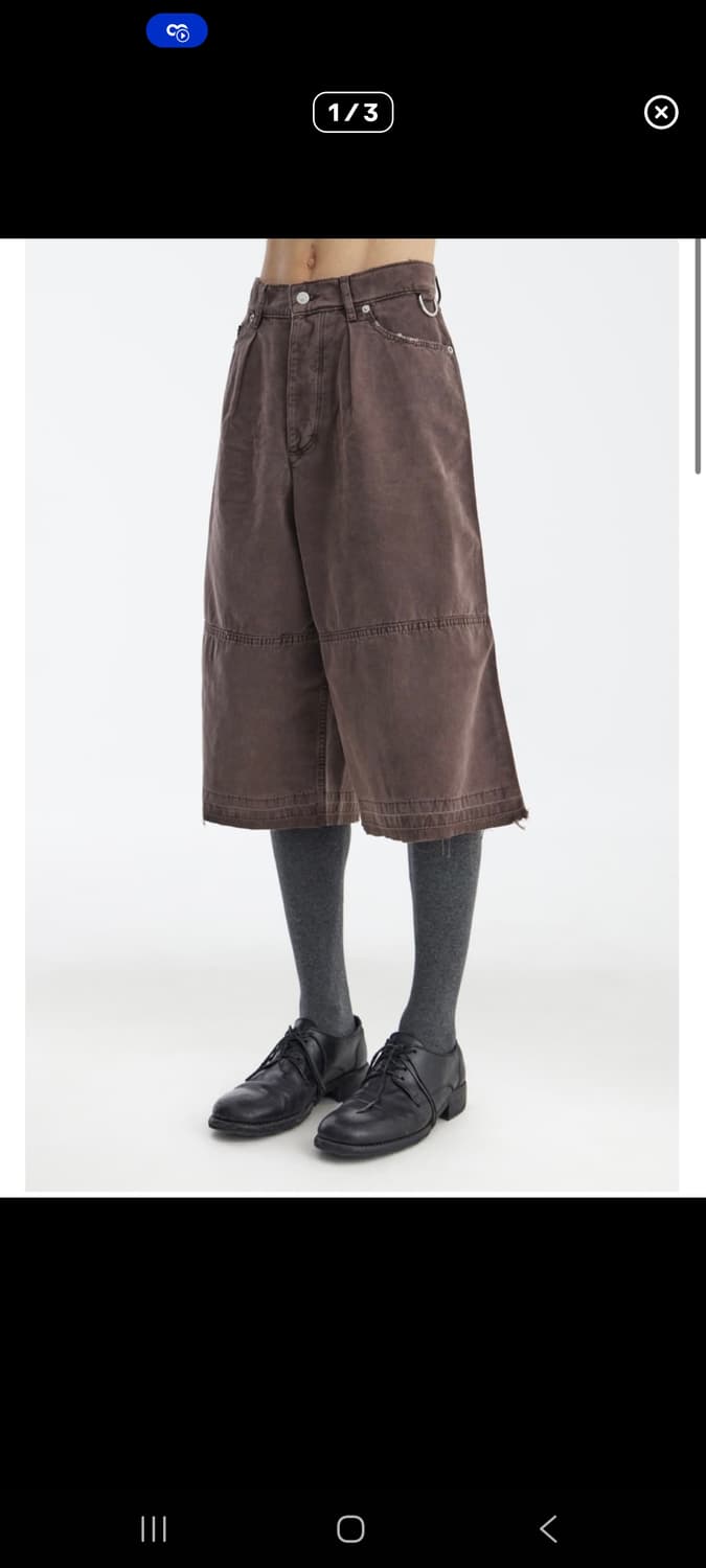 HOPE 호프 punt shorts 브라운 46size 상품이미지1