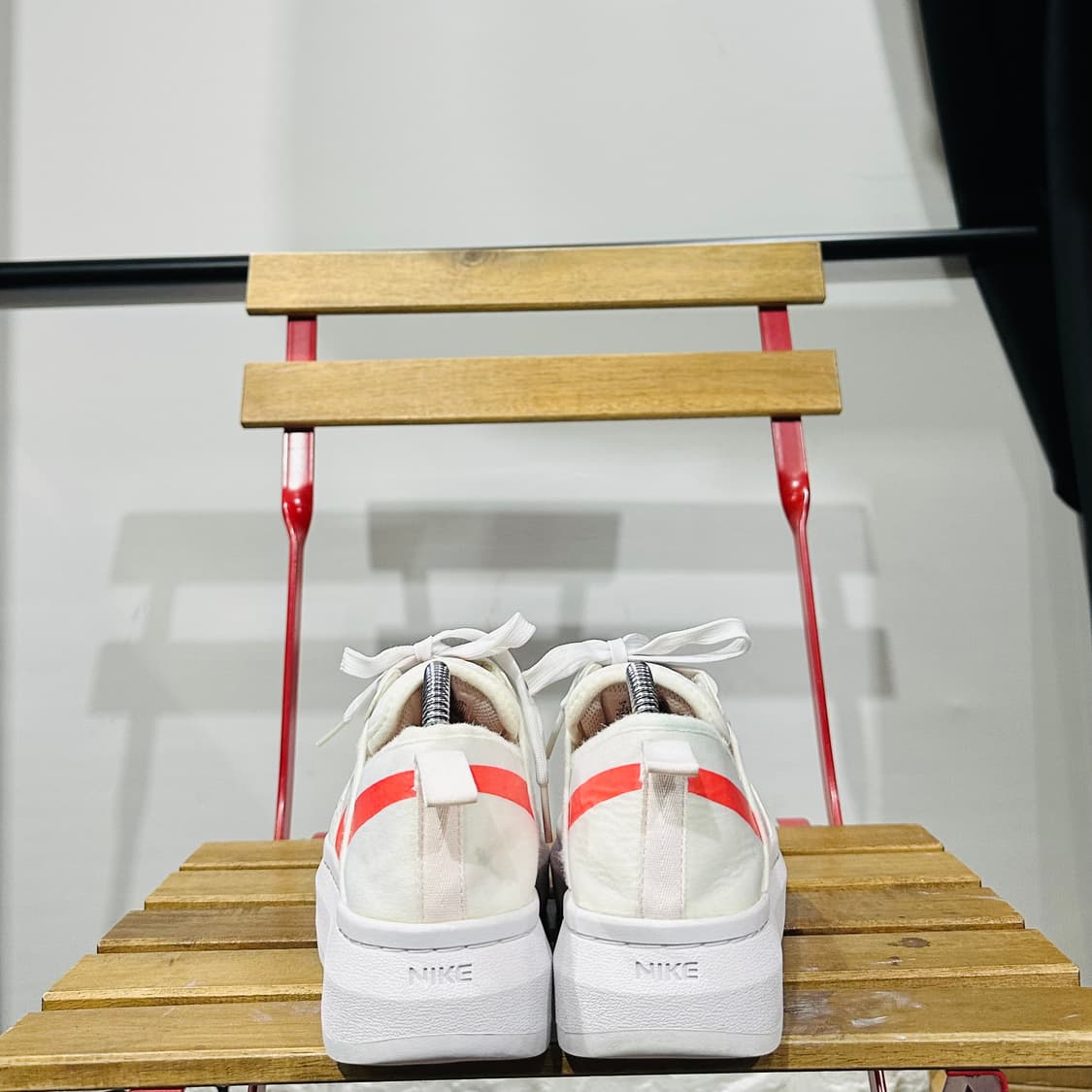 240) 나이키 운동화 여성 여자 신발 코트 비전 알타 화이트 상품이미지4