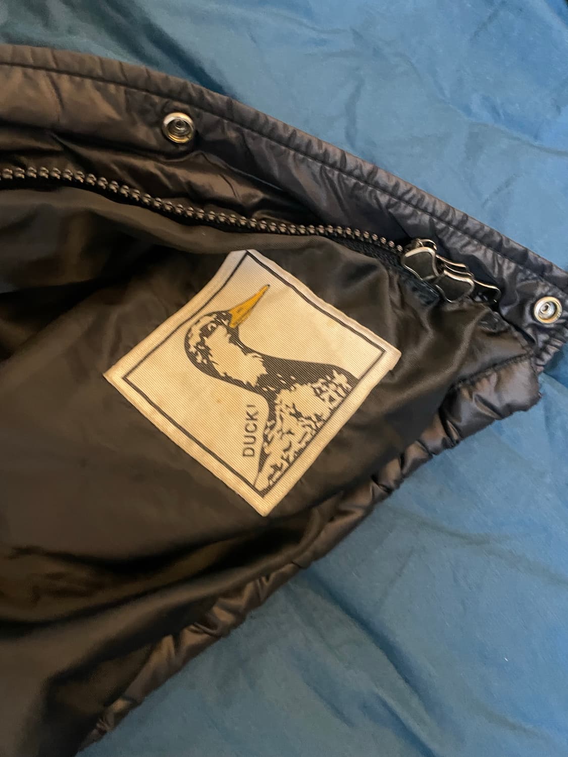 오리털 검정 패딩 상품이미지3