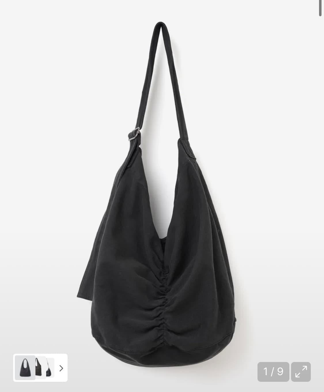 밀로아카이브 데님 로우 셔링백 상품이미지1