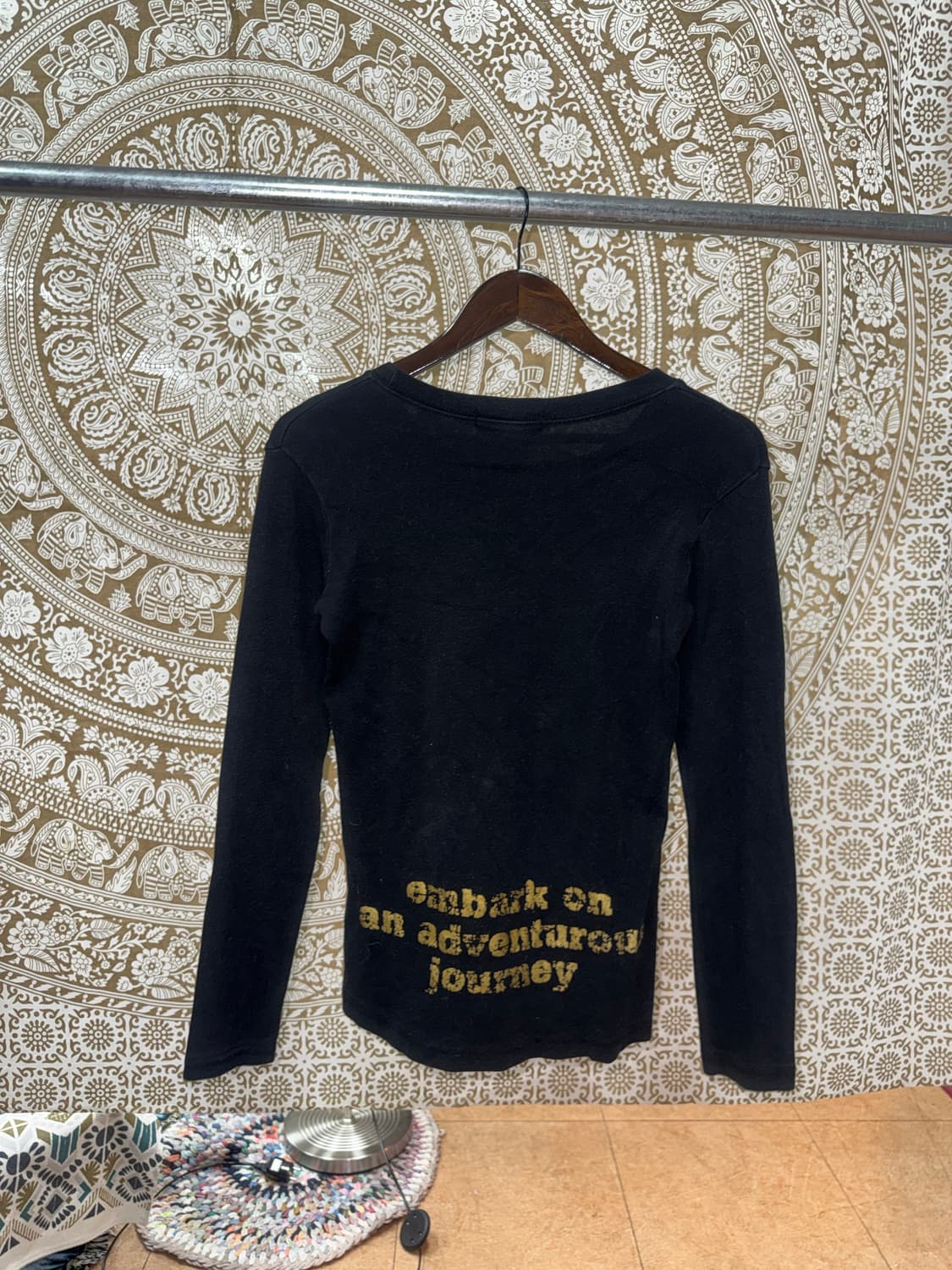 빈티지 프린팅 롱슬리브  상품이미지4