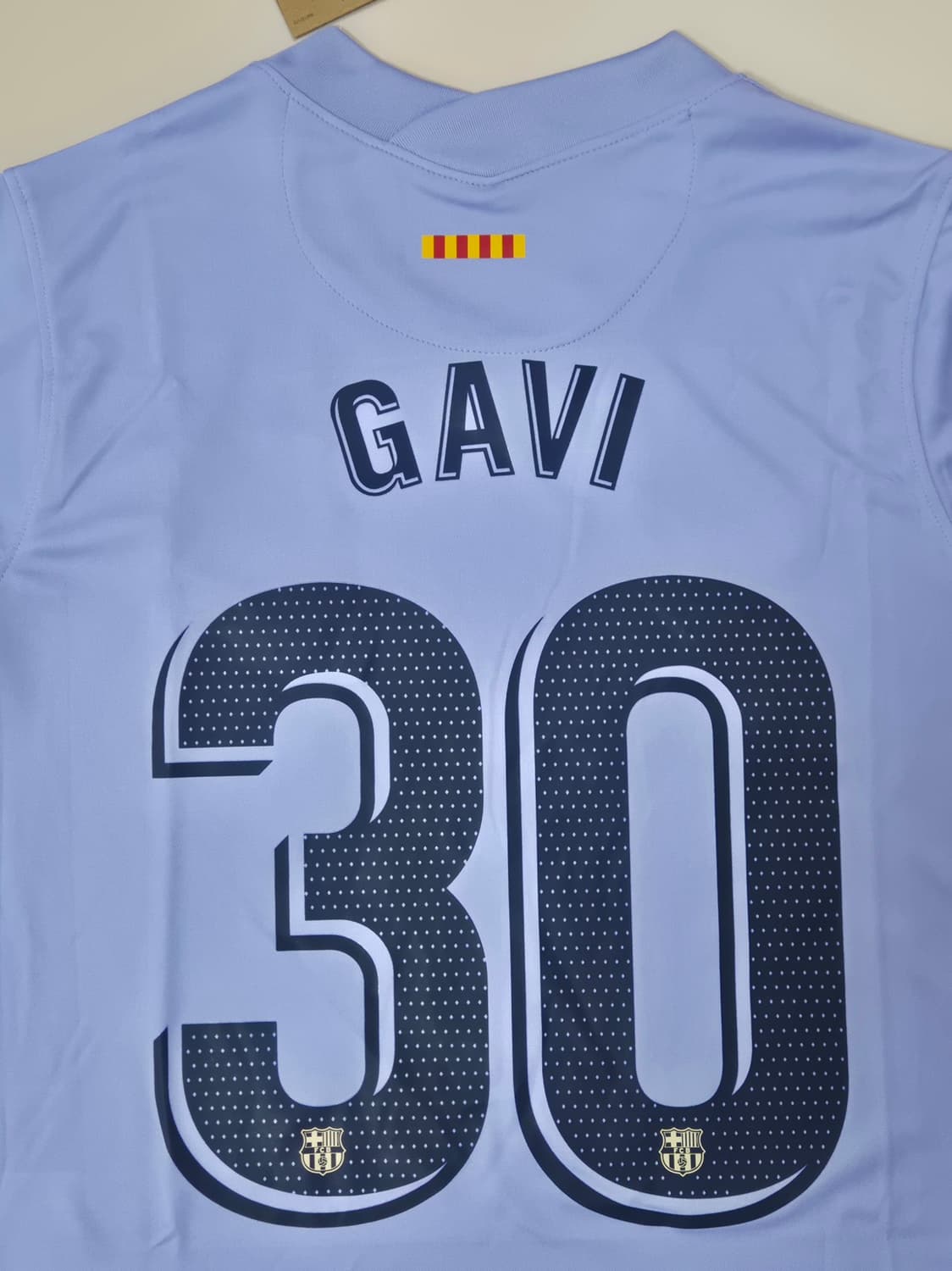 21-22 바르셀로나 어웨이 가비 유니폼 M 상품이미지6