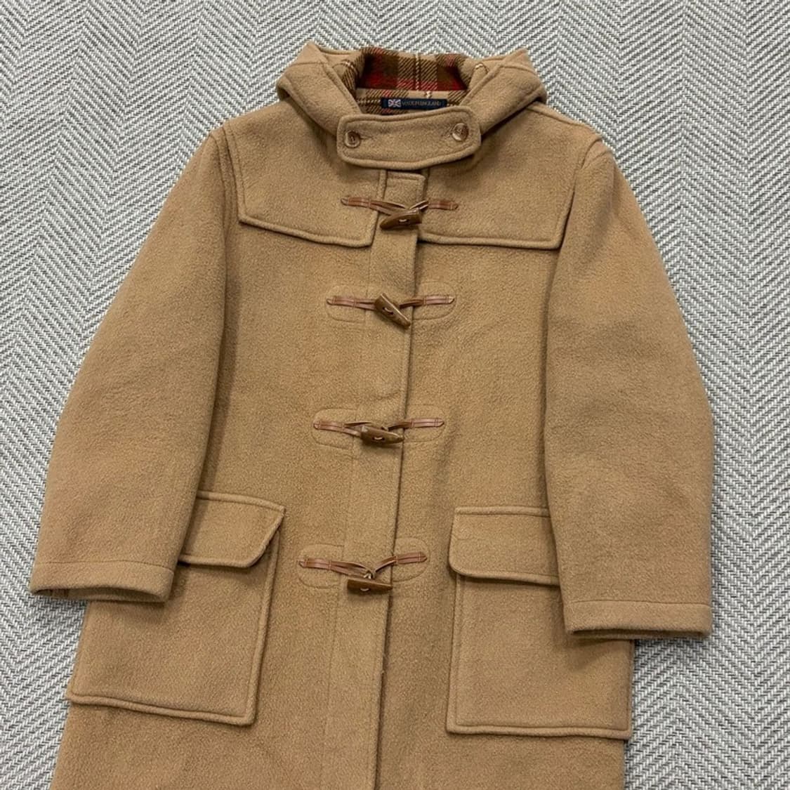 글로버올 울블렌드 후드 더플코트 v2004 상품이미지3