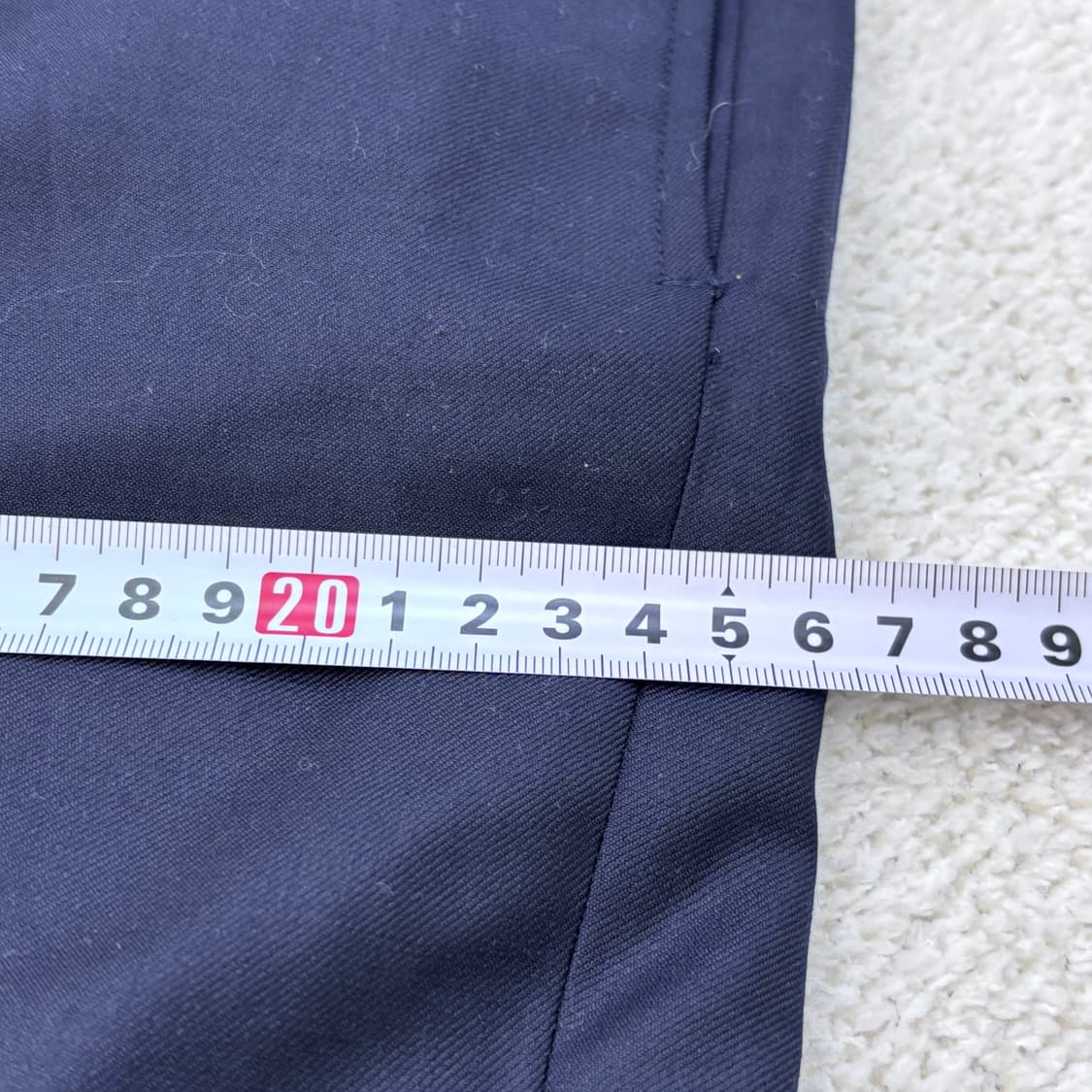 46R 구찌 슈트 바지 팬츠 네이비 0306E 상품이미지8