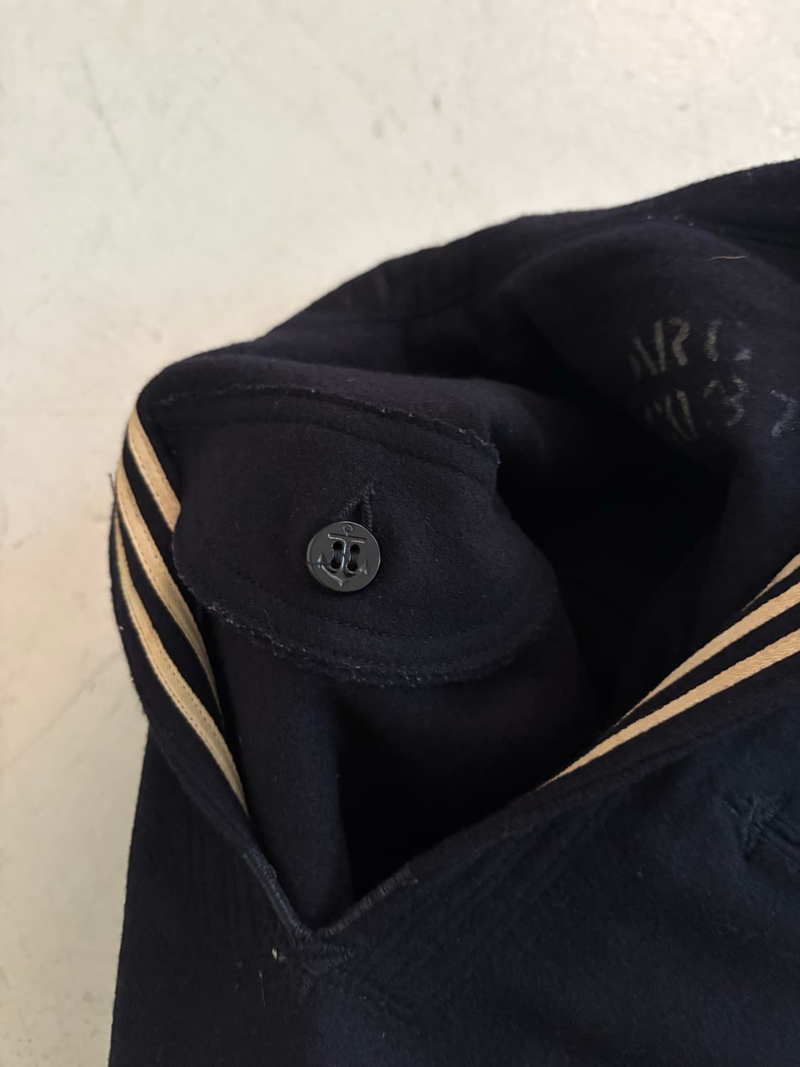 60's WWII USN Sailor Wool Uniform Shirt. 상품이미지9