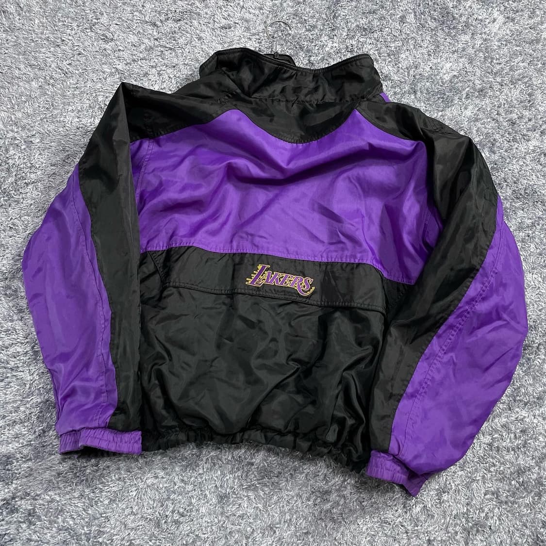 90-00s NBA G-III Lakers 리버시블 자 상품이미지5