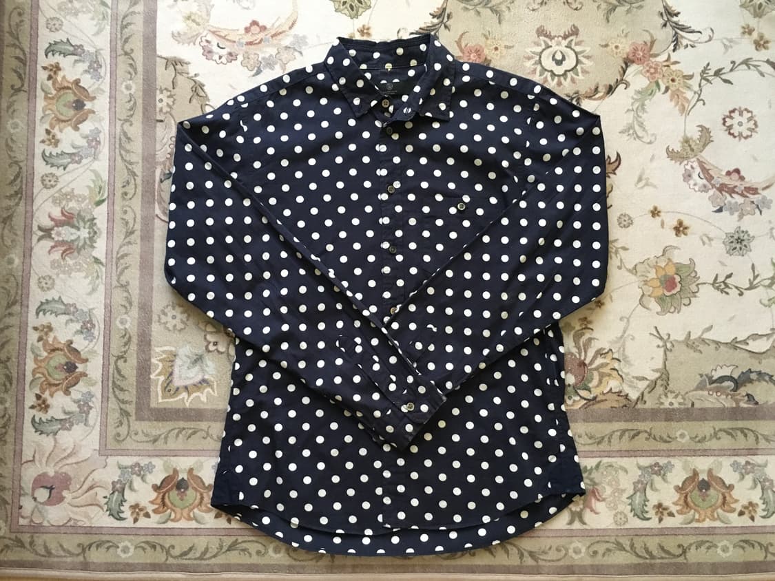 꼼데st 도트 셔츠 상품이미지2