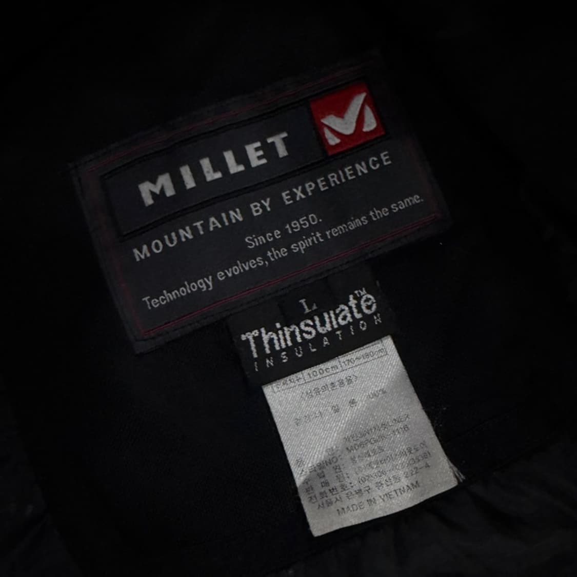 100 밀레 씬슐레이트 점퍼 상품이미지4