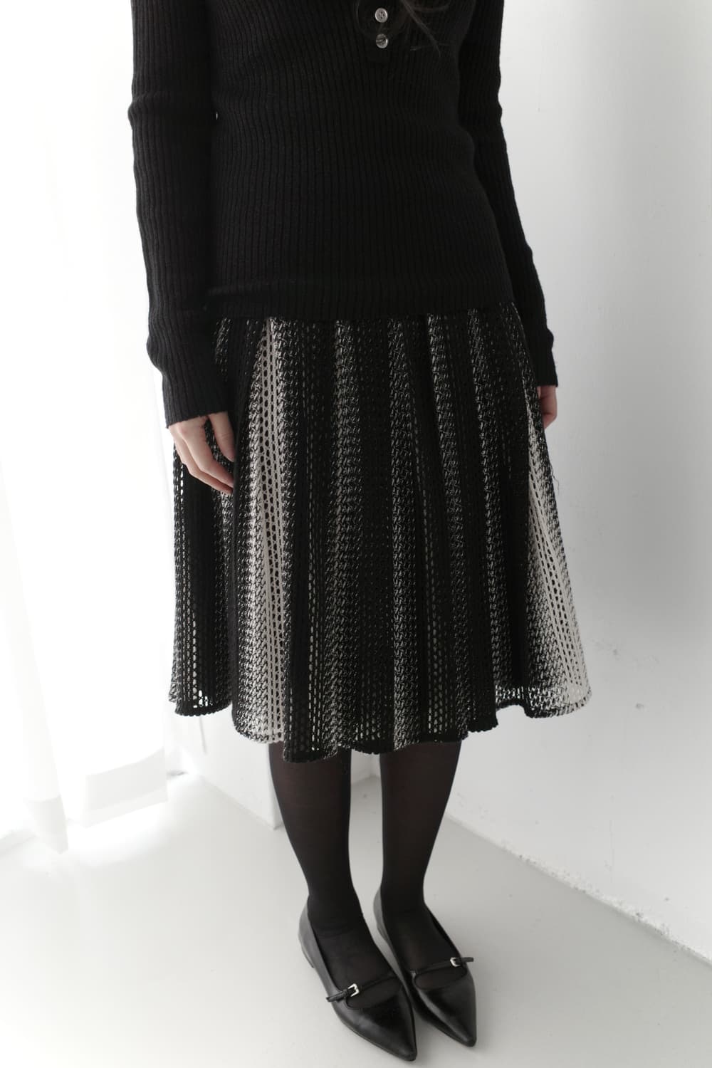 epoca) stripe knit skirt 상품이미지6