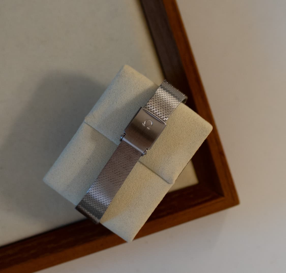 오메가 엘립스 네이비 빈티지 여성 수동 시계 상품이미지5