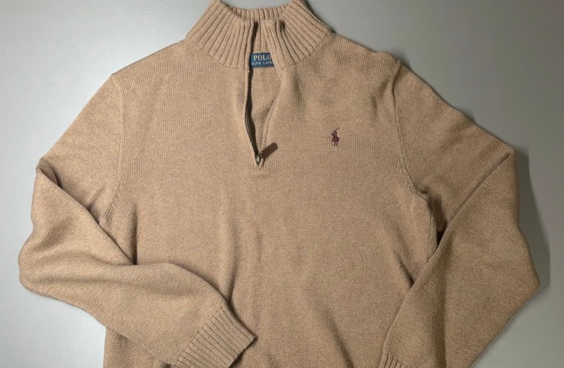 폴로랄프로렌 반집업 니트 상품이미지4