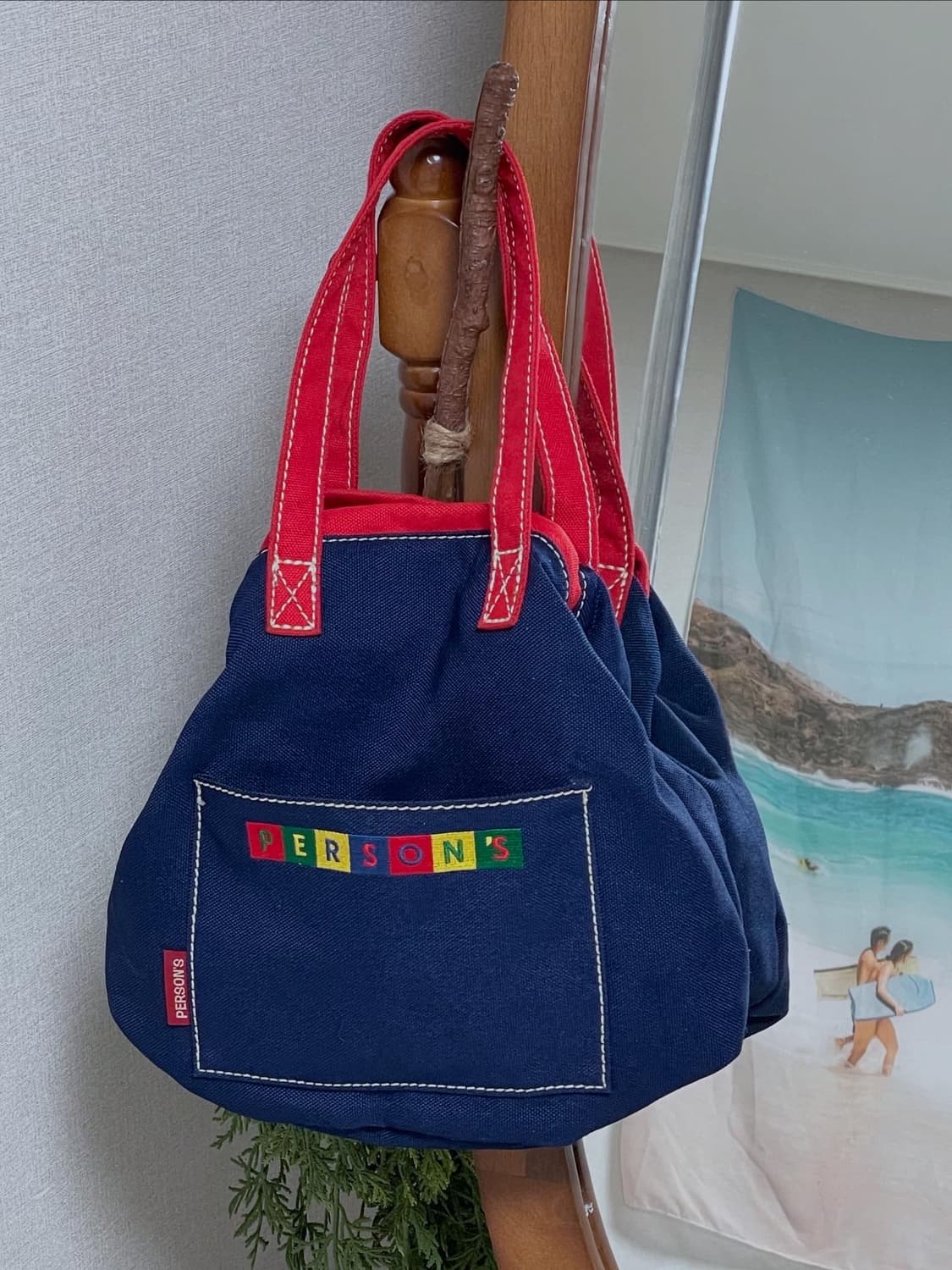 📍JP 네이비 토트백 상품이미지2