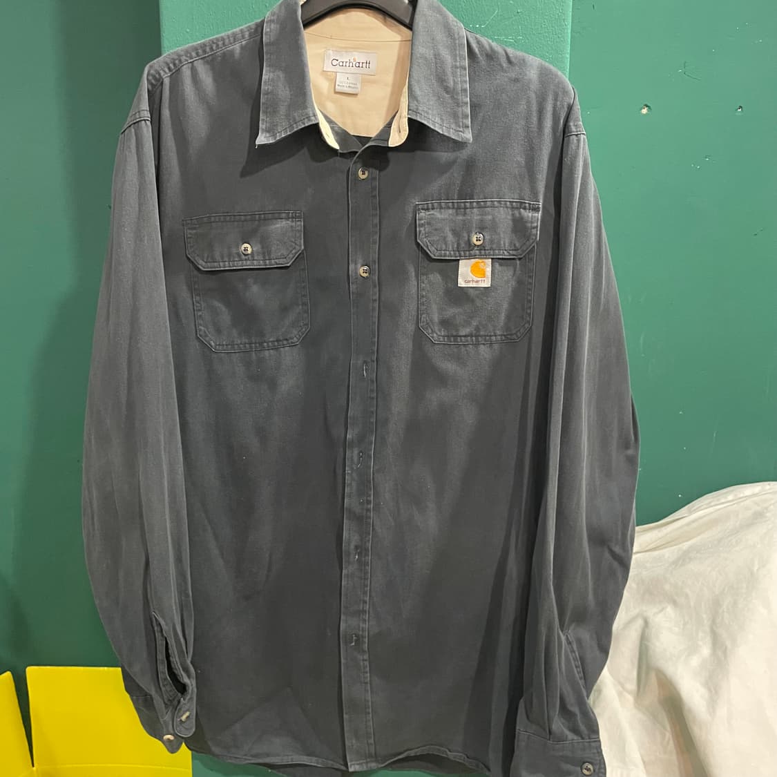 칼하트 워크셔츠 105사이즈 상품이미지1