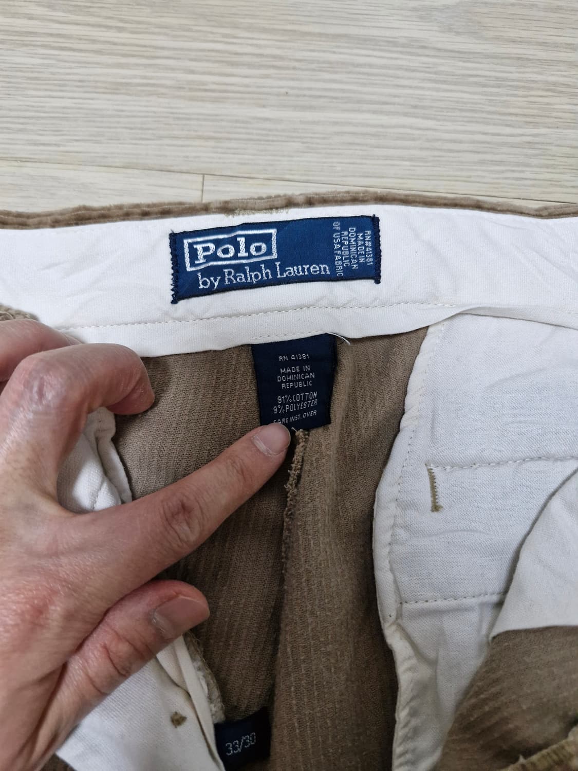 (33) 90s 폴로 랄프로렌 코듀로이 팬츠 상품이미지2