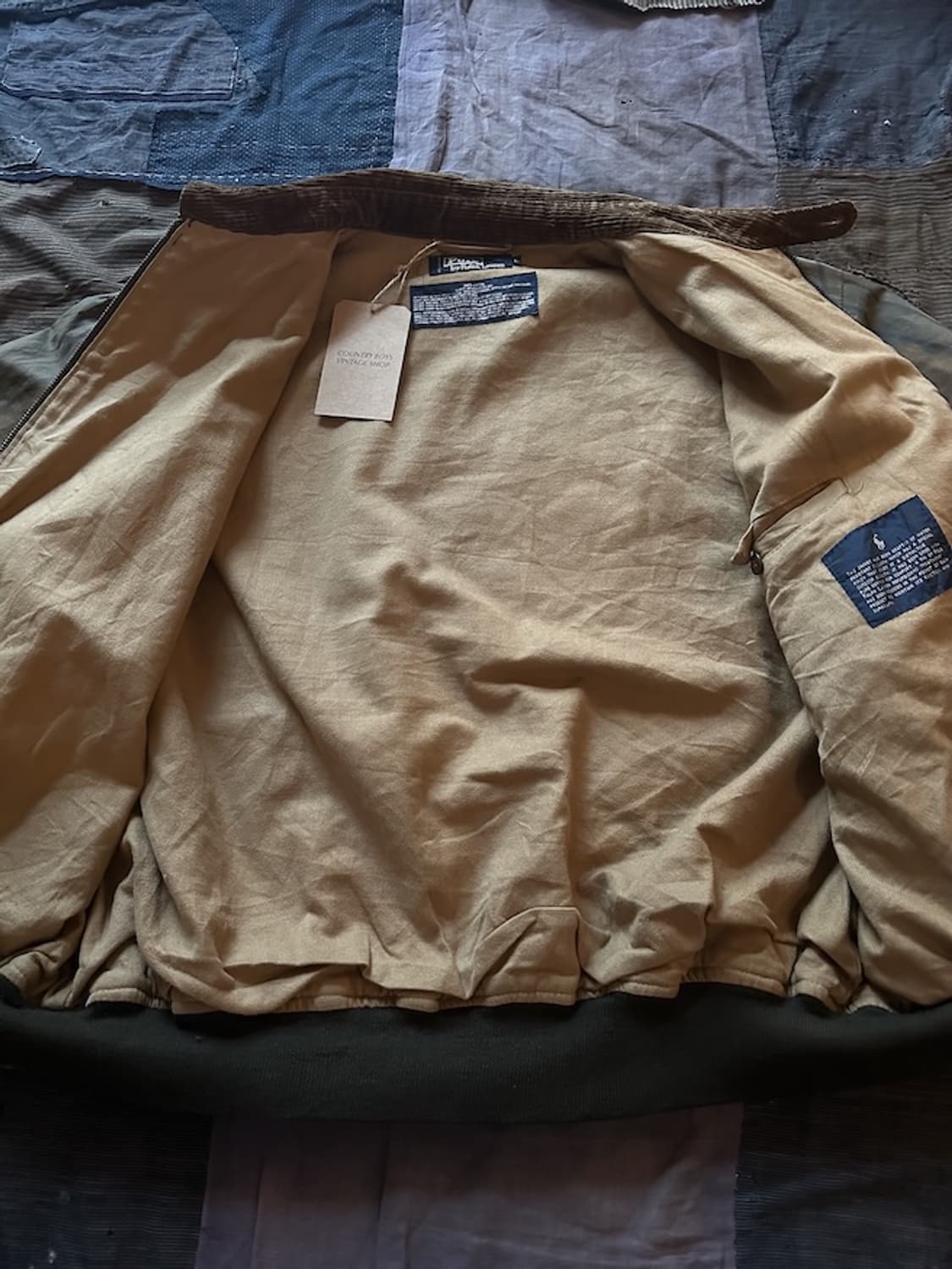 90s Polo Ralph Lauren Waxed Jacket 상품이미지8