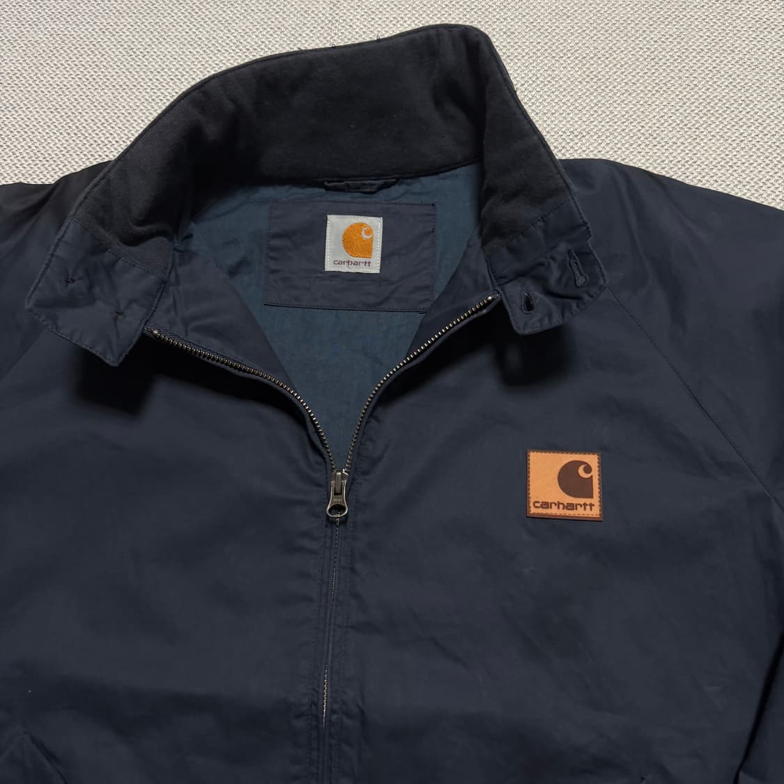 칼하트 트랙 바람막이 블루종 자켓 상품이미지2