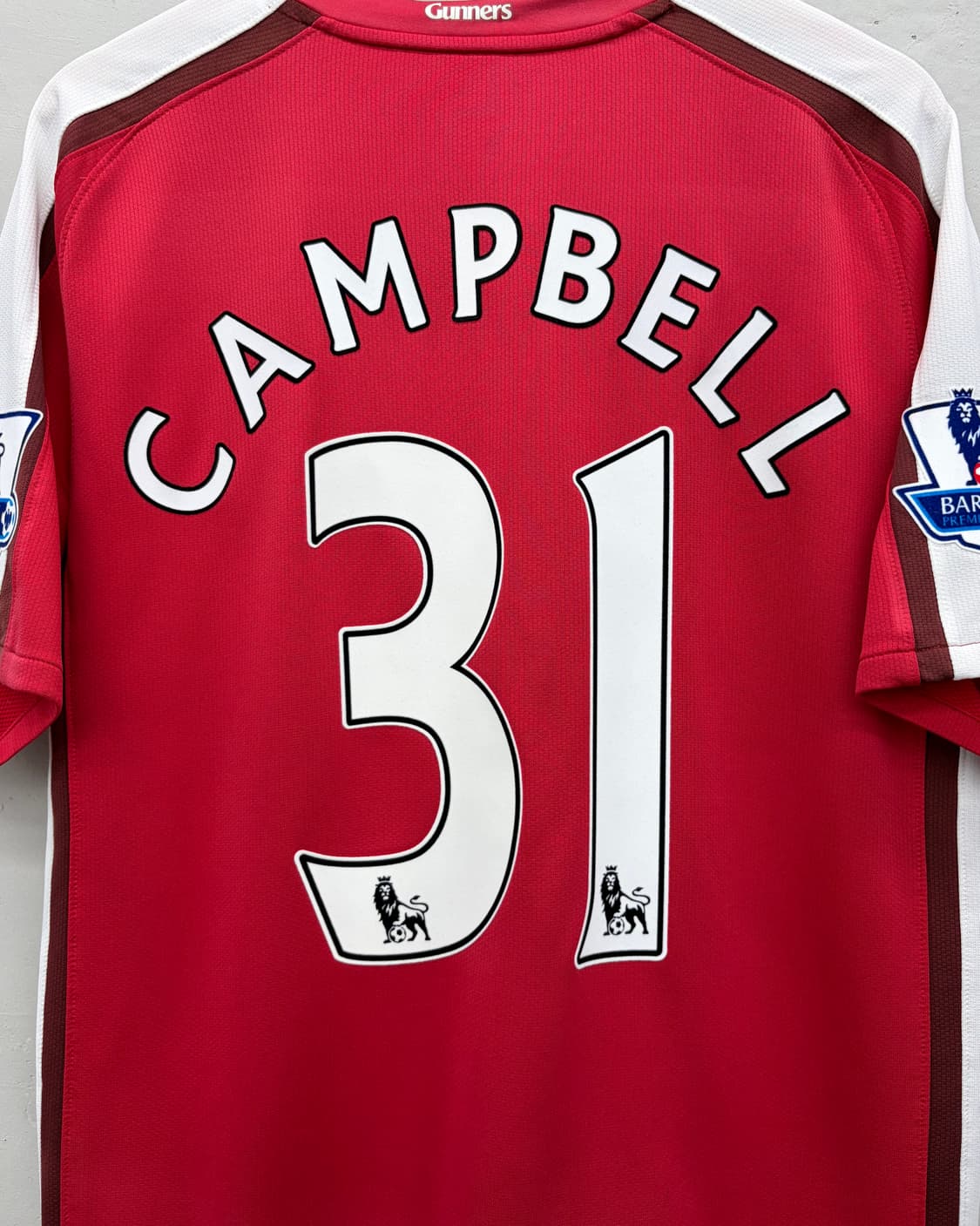  나이키 08-10 아스날 홈 리그.ver No.31 솔 캠벨 상품이미지2