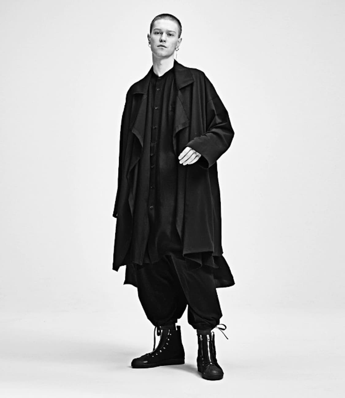 Yohji yamamoto S'yte 21ss drape coat 상품이미지1