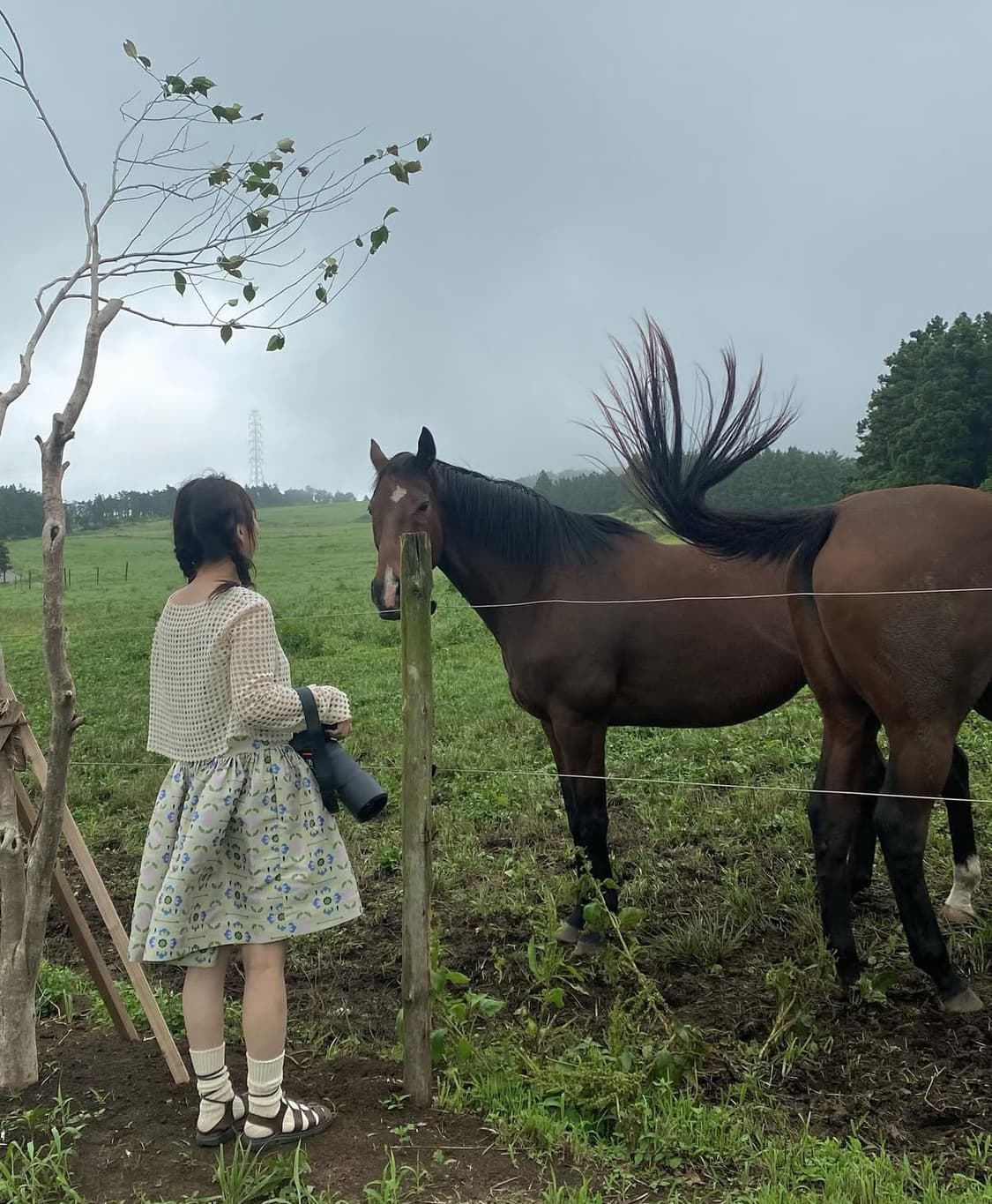 Minjukim x &other stories flower dress 상품이미지6