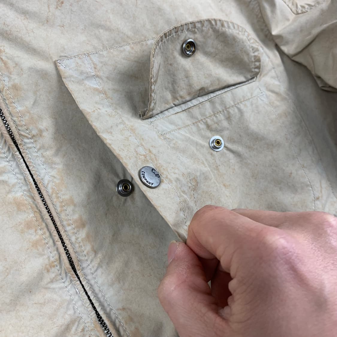 C.P.컴퍼니 빈티지 가먼트다잉 라이더 자켓 상품이미지3