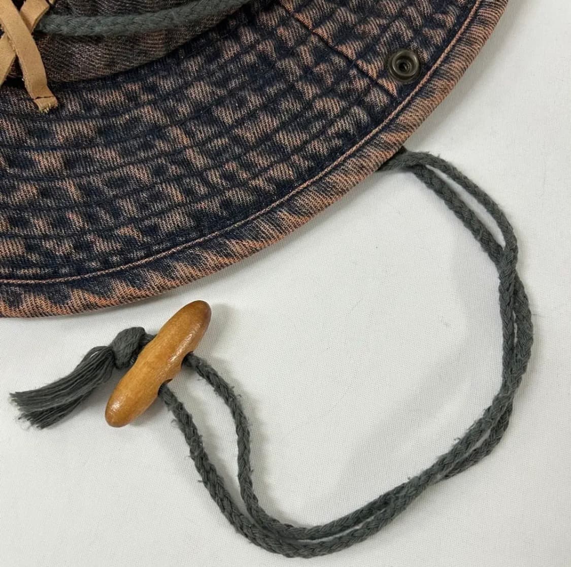 캉골 빈티지 데님 워시드 버킷햇 (1745) 상품이미지10