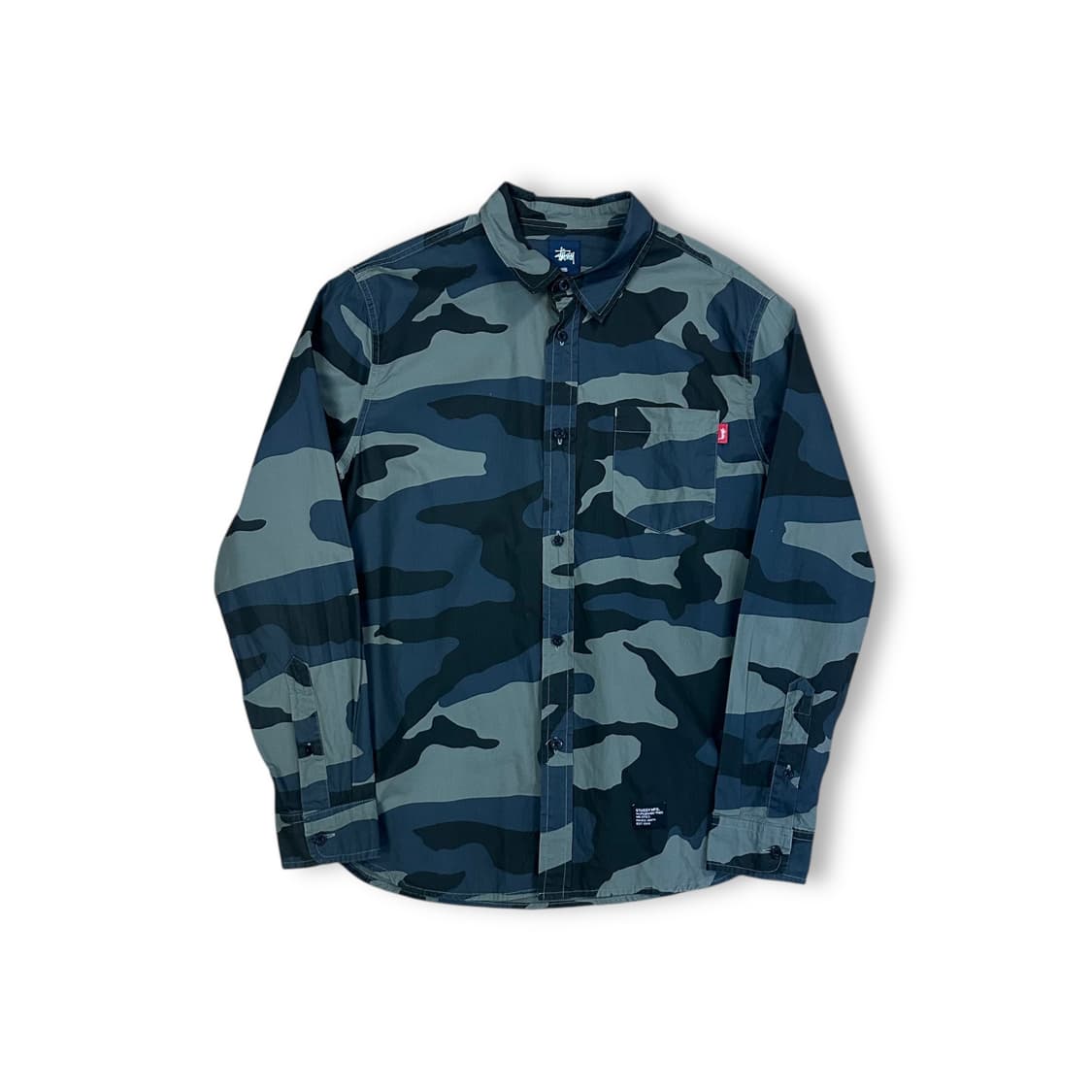 스투시 카모 셔츠 상품이미지1