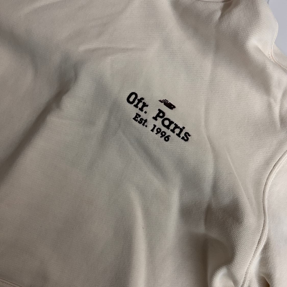 New Balance X Oft. Paris ivory hoodie 상품이미지2