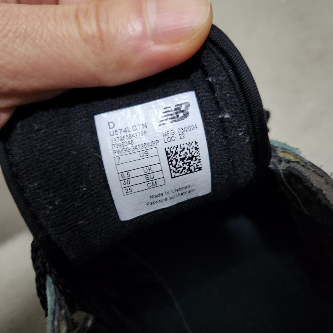 뉴발란스 x 스톤아일랜드 574 레거시 250 상품이미지3