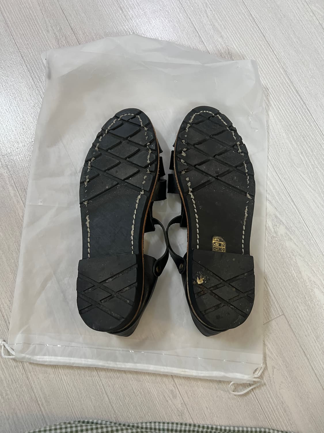 스티브 모노 피셔맨 샌들 블랙 260사이즈 상품이미지3