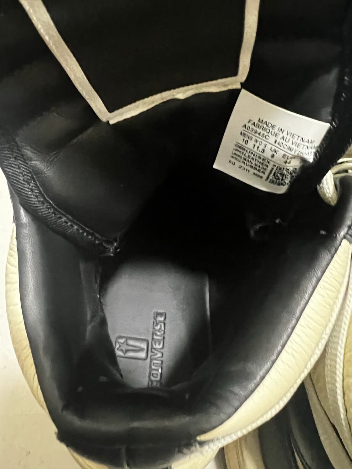 컨버스x다크쉐도우 터보웨폰 하이 280 상품이미지4